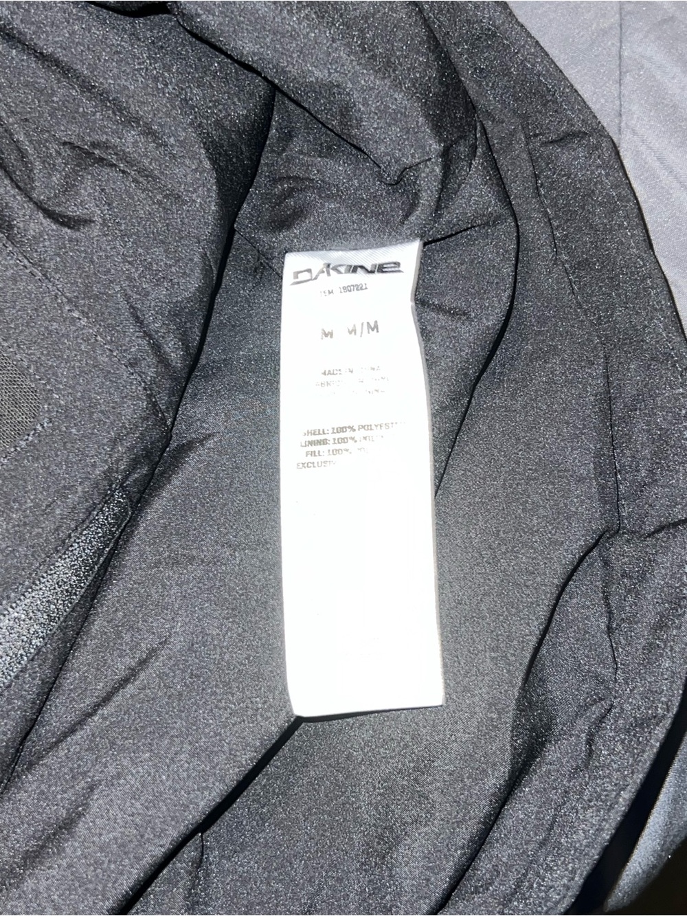 Dakine Black Lightweight Hooded Jacket with Full Zip - Picture 13 of 14